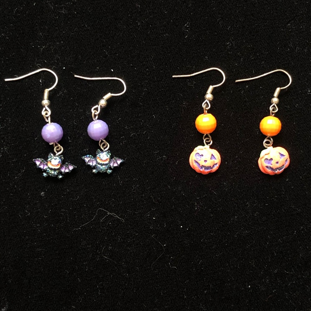Kids Halloween earrings!!